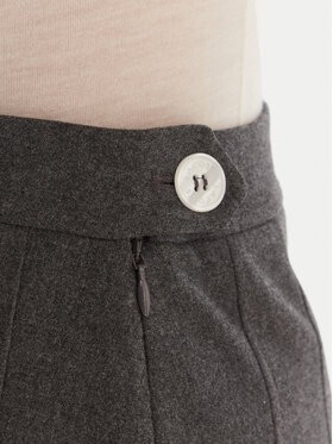 Lacoste Spódnica plisowana JF5358 Szary Regular Fit