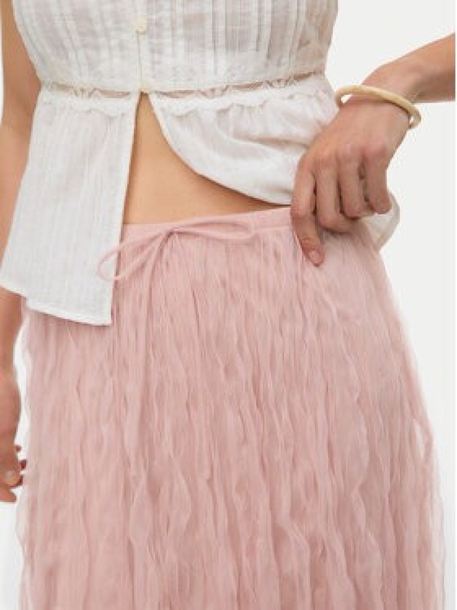 Vero Moda Spódnica tiulowa Caralia 10341582 Różowy Regular Fit