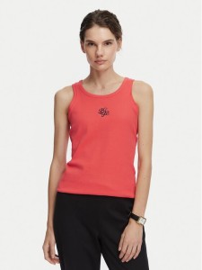 Beverly Hills Polo Club Top P-SS26W-TK550000 Koralowy Regular Fit
