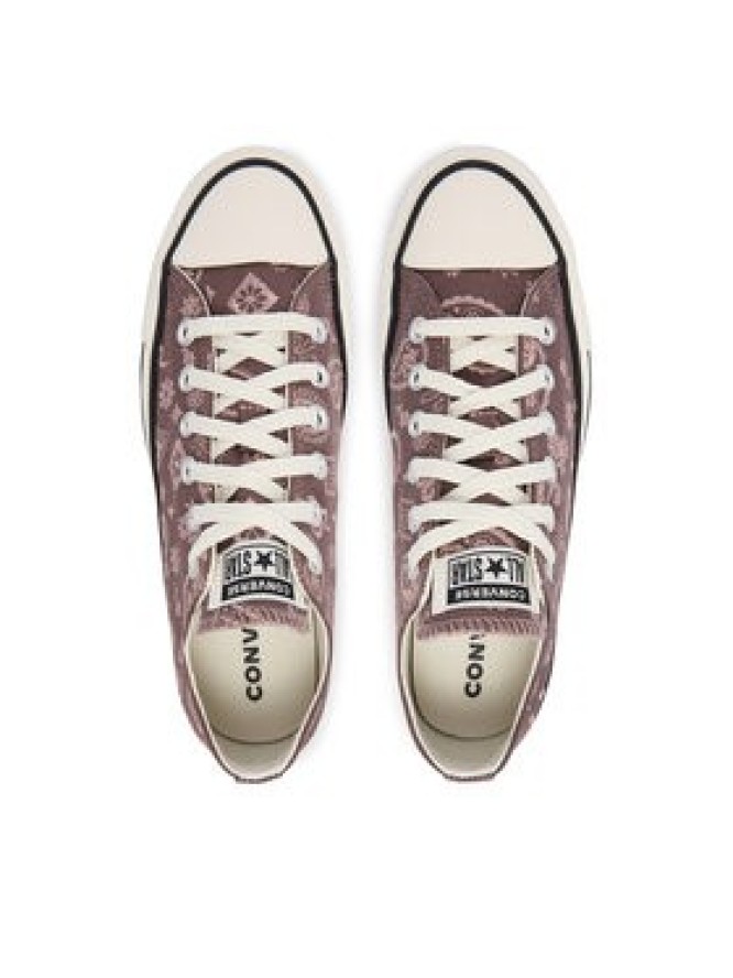 Converse Trampki Chuck Taylor All Star Paisley Pop A19186C Brązowy