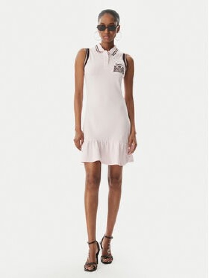 Juicy Couture Sukienka letnia Juicy Peplum JCGED126016 Różowy Regular Fit