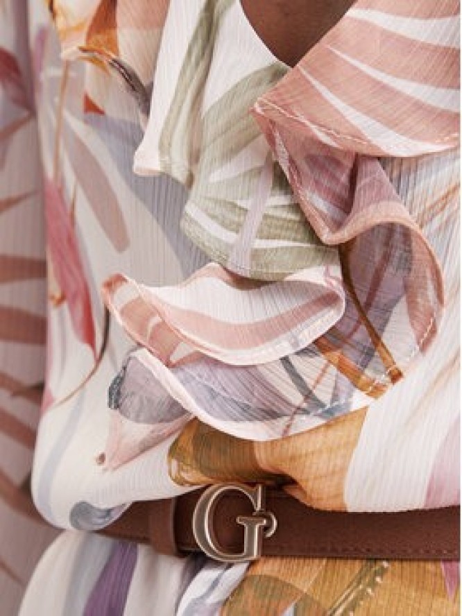 Guess Sukienka codzienna W6YK35 W2959 Różowy Regular Fit