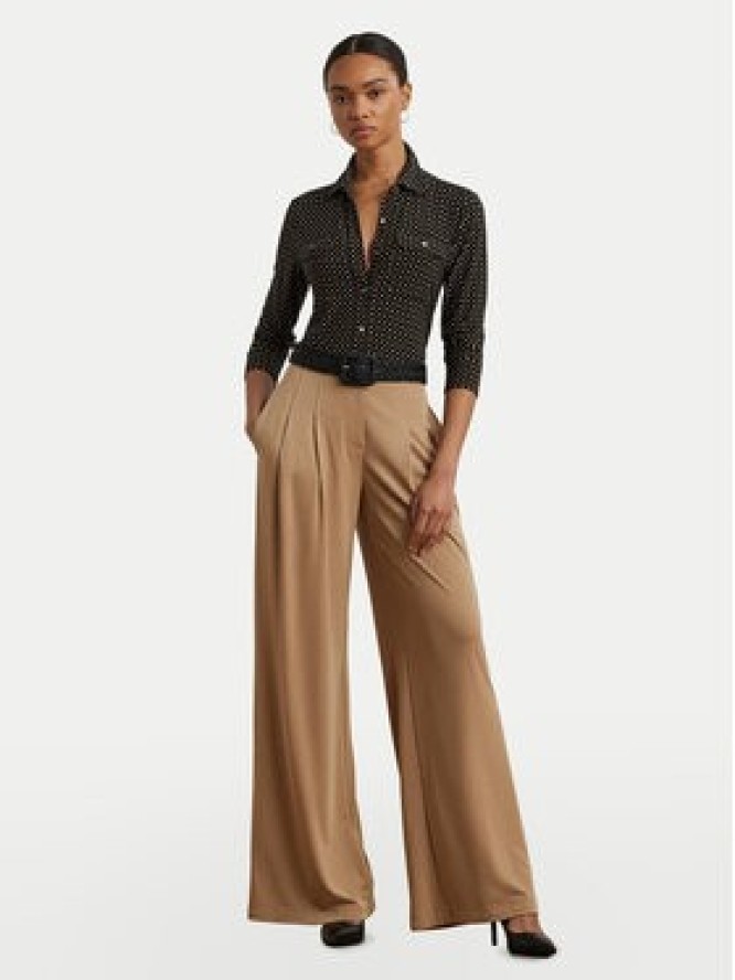 LAUREN RALPH LAUREN Koszula 200971090001 Czarny Slim Fit