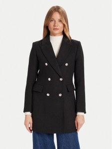 Morgan Płaszcz przejściowy 252-GCHA Czarny Regular Fit