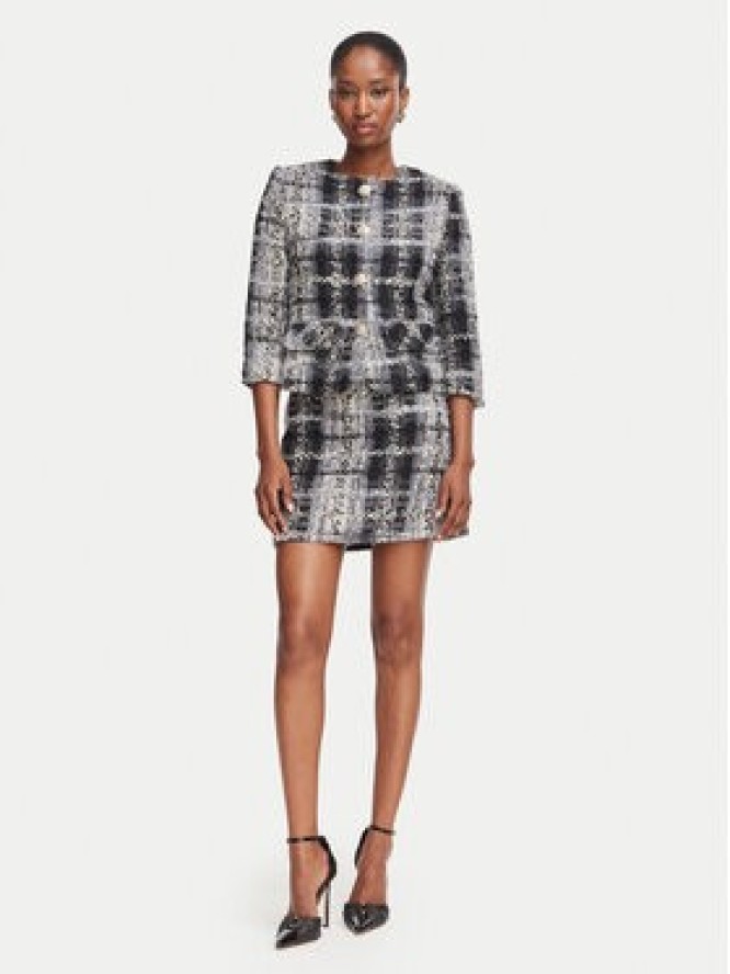 Rinascimento Spódnica midi CFC0131142003 Czarny Regular Fit