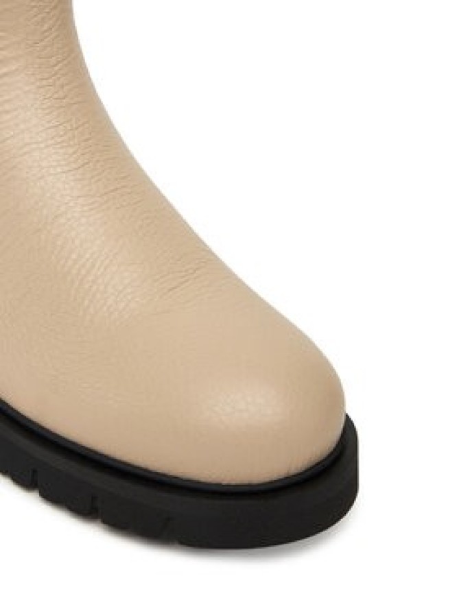 Tommy Jeans Sztyblety Tjw Chelsea Boot Wl EN0EN02826 Écru