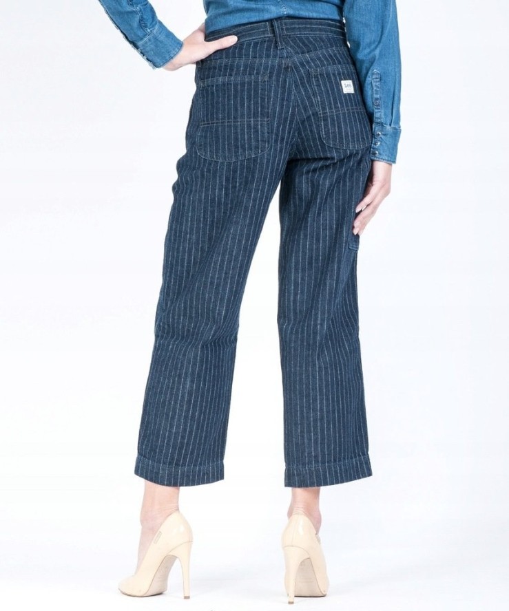 LEE CARPENTER DAMSKIE SPODNIE MATERIAŁOWE L31HEJCA 112107134