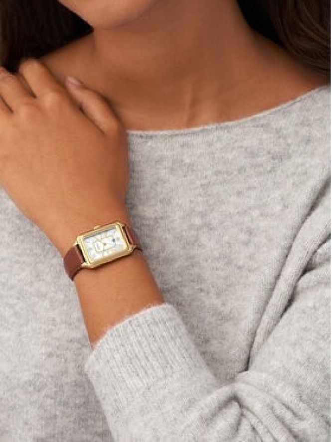 Fossil Zegarek Raquel ES5307 Brązowy