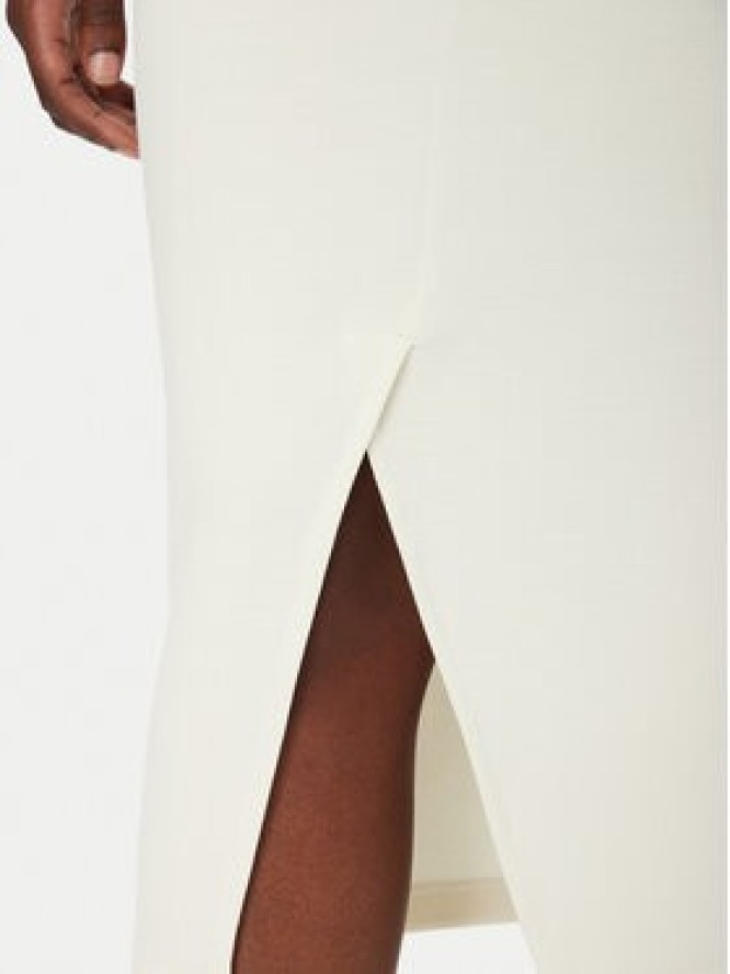 Fransa Spódnica midi 20615495 Écru Regular Fit