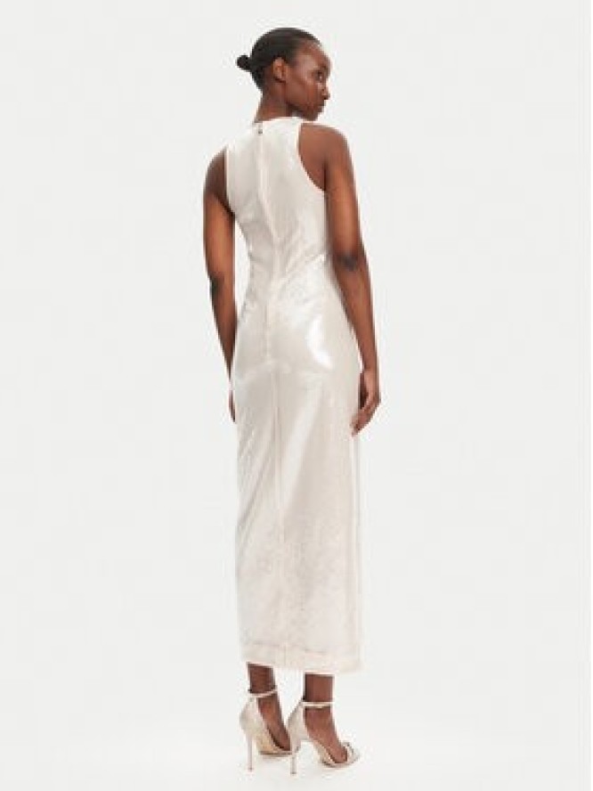 ROTATE Sukienka wieczorowa 113738800 Écru Slim Fit