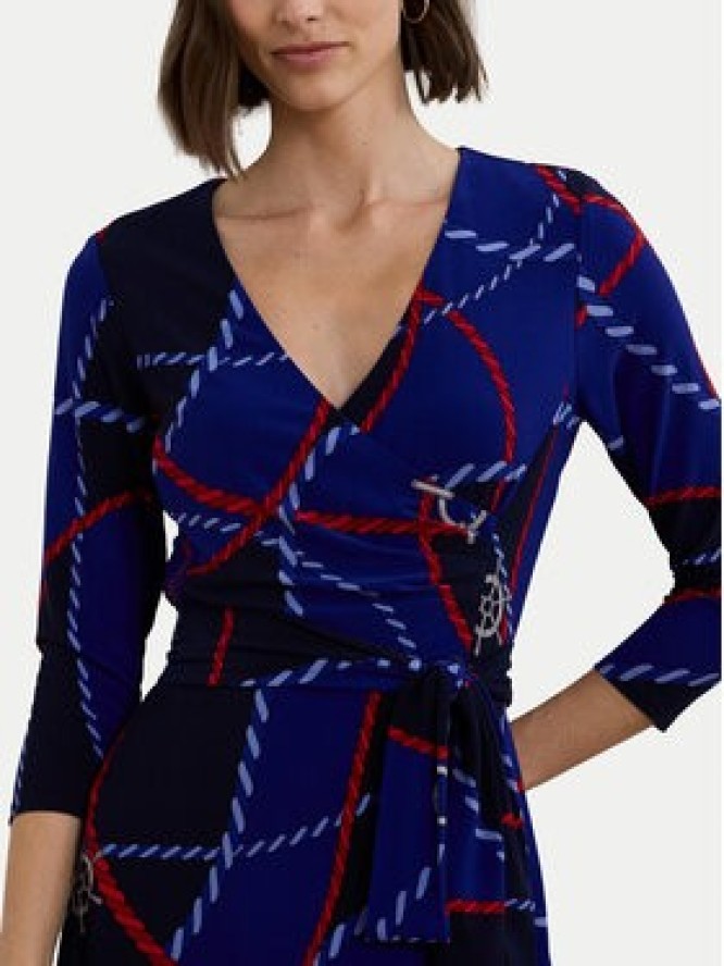 LAUREN RALPH LAUREN Sukienka koktajlowa 250957730001 Granatowy