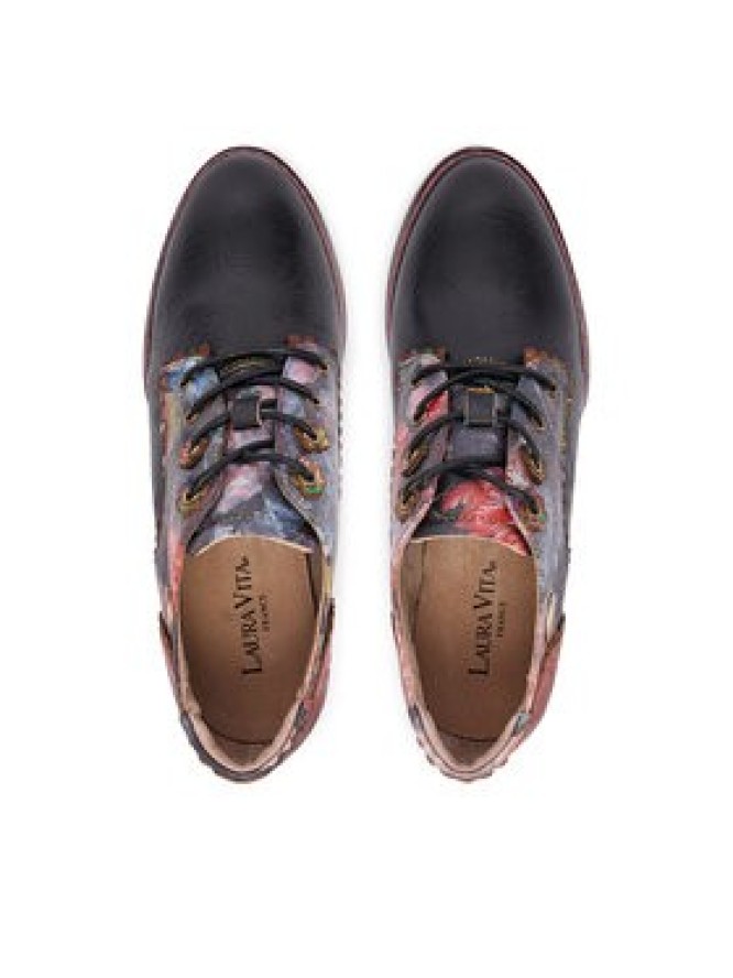 Laura Vita Półbuty Eleao 08 Czarny