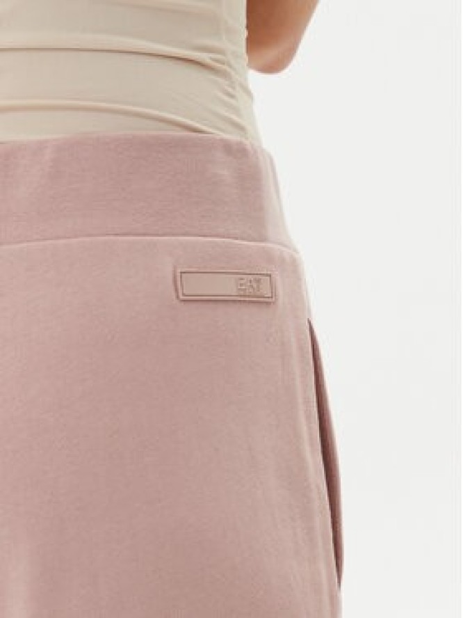 EA7 Emporio Armani Spodnie dresowe 7W000179 AF12473 U4079 Różowy Wide Leg