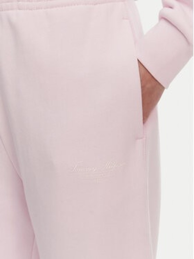 Tommy Hilfiger Spodnie dresowe WW0WW45576 Różowy Regular Fit