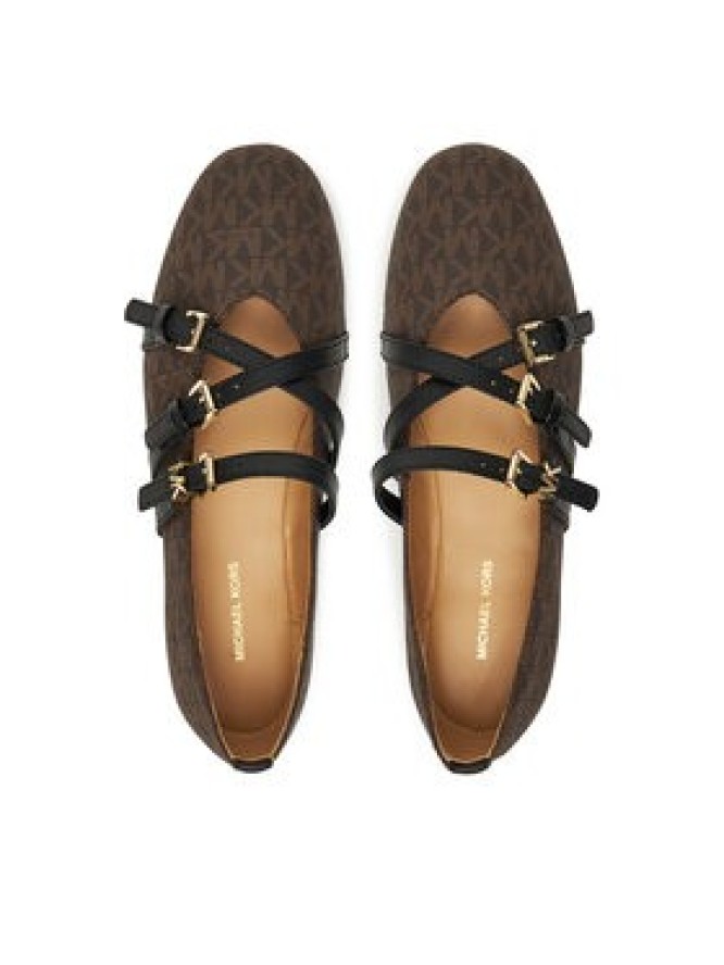 MICHAEL Michael Kors Baleriny Indy 40T5IDFP1B Brązowy