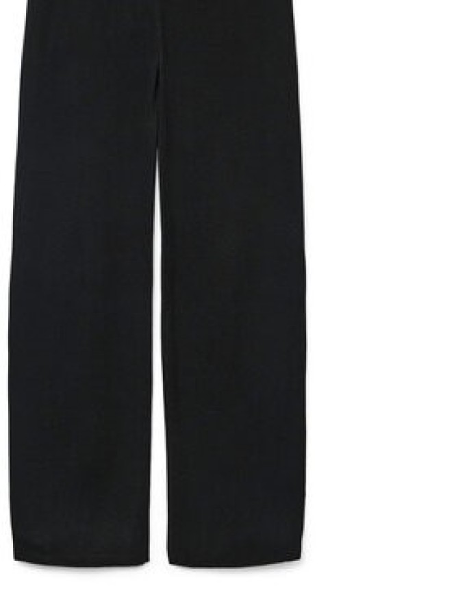 Vero Moda Spodnie dzianinowe Gold Art 10332174 Czarny Loose Fit