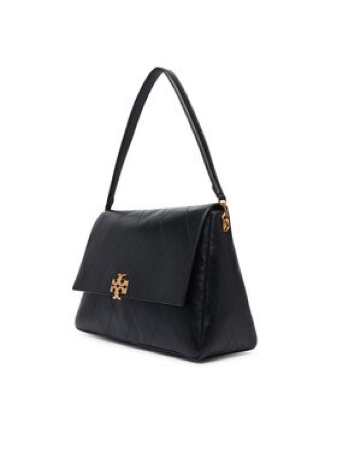 Tory Burch Torebka Charlie Quilted Large Shoulder Bag 185805 Czarny