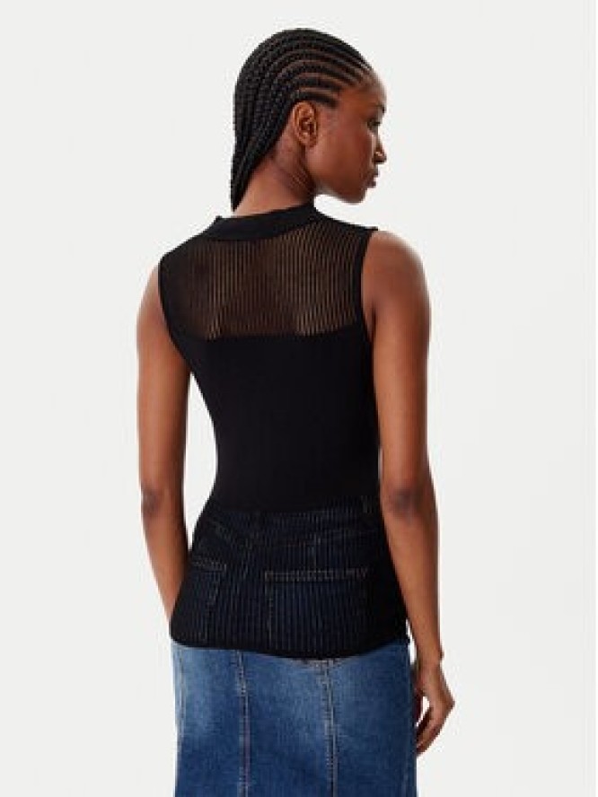 Morgan Bluzka 252-MJULIE Czarny Slim Fit