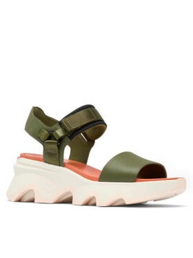 Sorel Sandały KINETIC™ Impact Y-Strap High 2030461 Zielony
