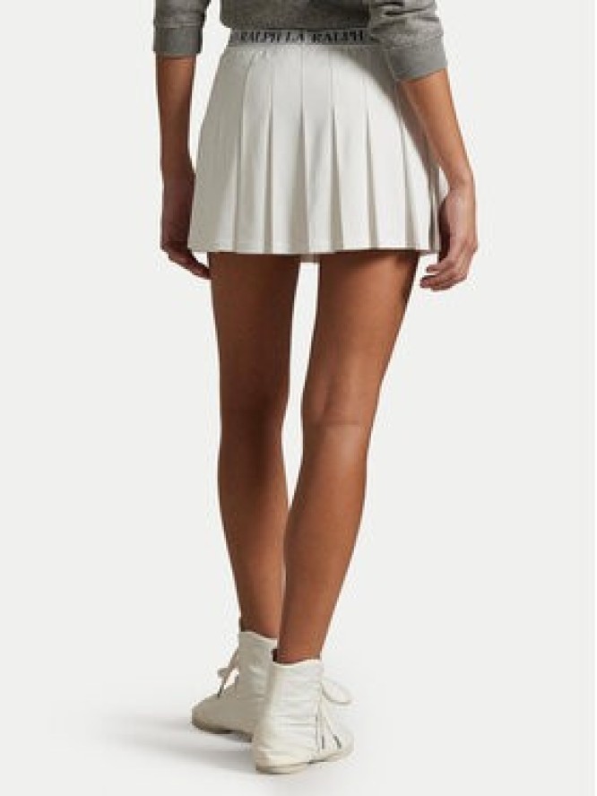 Polo Ralph Lauren Spódnica plisowana 211965112001 Biały Regular Fit