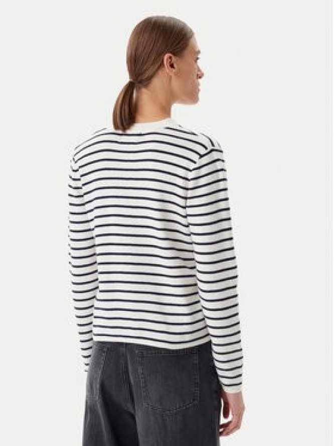 Pieces Sweter Senna 17156406 Écru Regular Fit