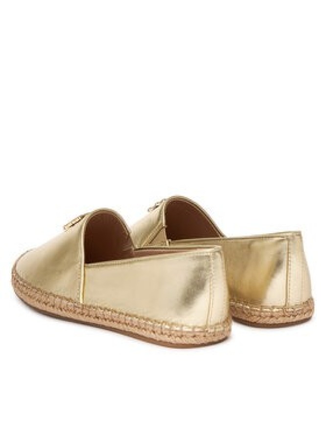 Tommy Hilfiger Espadryle Th Logo Gold Espadrille FW0FW09473 Złoty