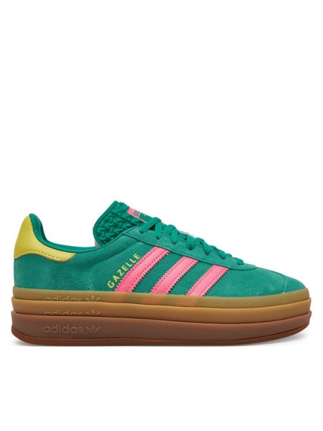 adidas Sneakersy Gazelle Bold JH9668 Zielony