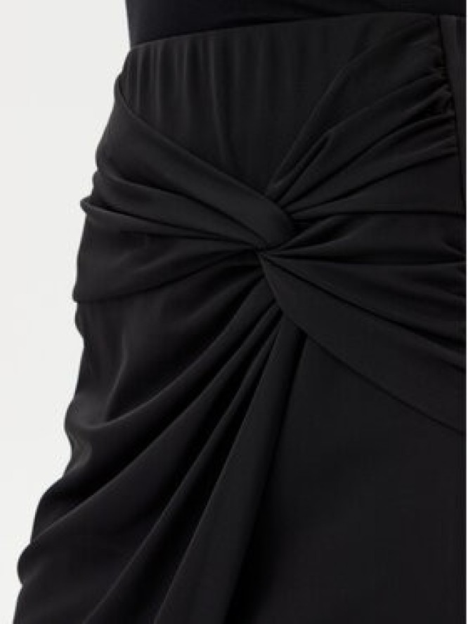 Rinascimento Spódnica midi CFC0123489003 Czarny Regular Fit