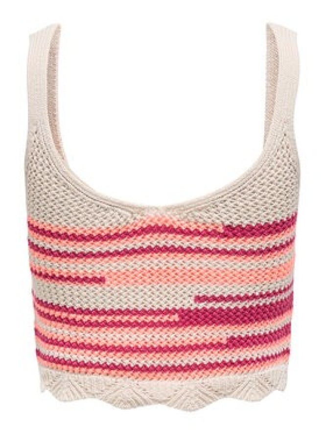ONLY Top Merida 15344404 Różowy Regular Fit