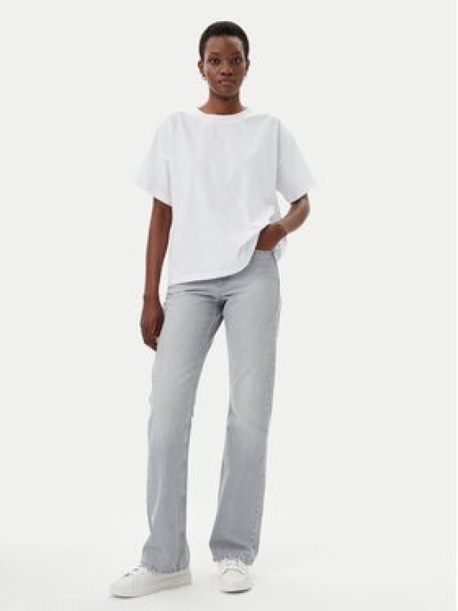 ViCOLO T-Shirt UD0005 Biały Relaxed Fit