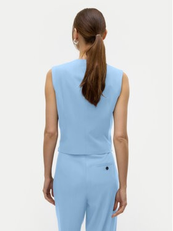 Vero Moda Kamizelka Liba 10324631 Błękitny Regular Fit