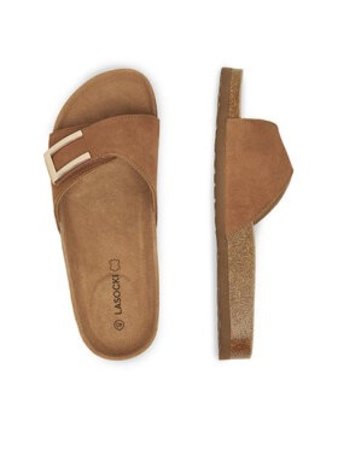 Lasocki Klapki CEO-HYSC0122056-1 Brązowy