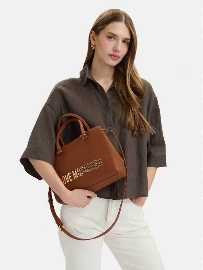 LOVE MOSCHINO Torebka JC4022PP0OKD0200 Brązowy