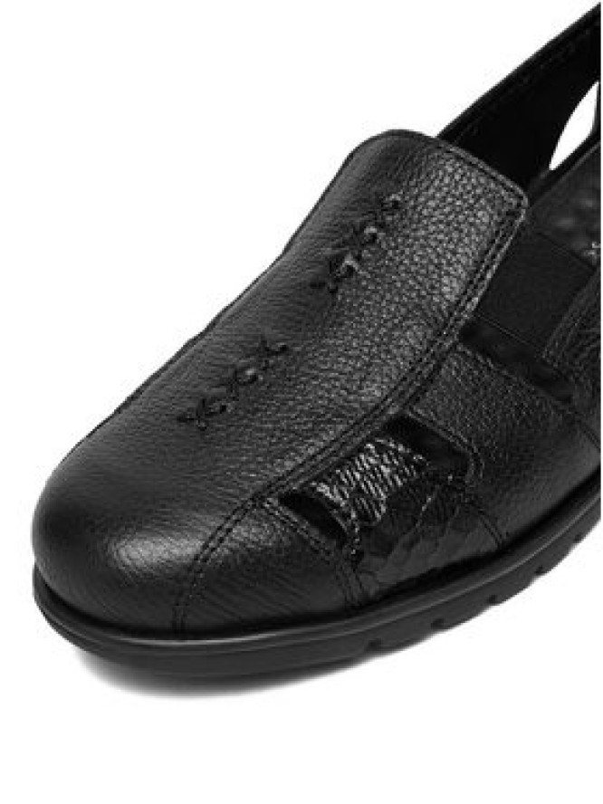 Rieker Półbuty L5358-00 Czarny