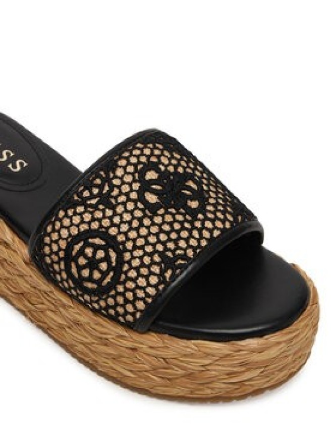 Guess Espadryle FLJBIA FAL04 Czarny