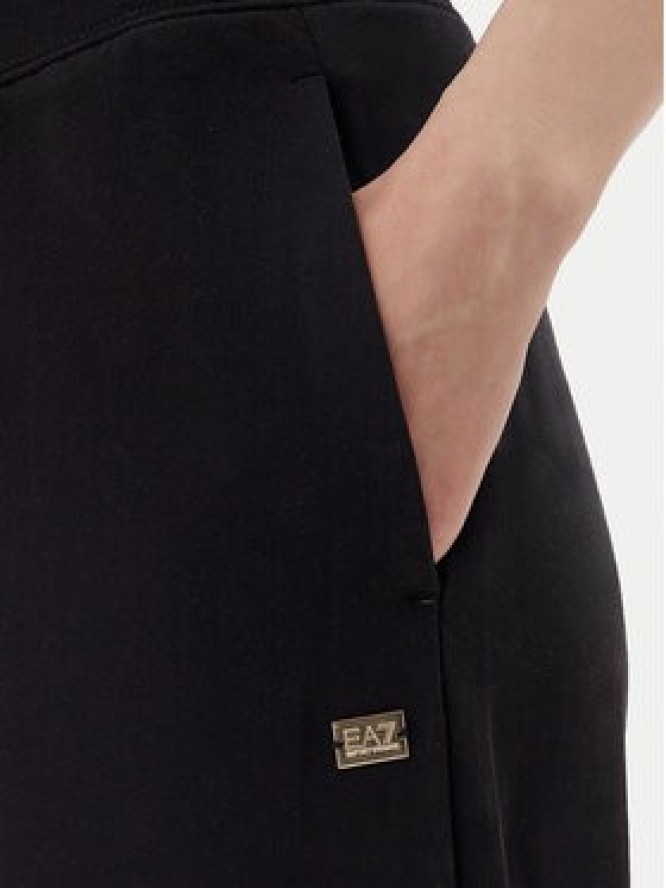 EA7 Emporio Armani Spodnie dresowe 7W000083 AF13135 UC001 Czarny Wide Leg