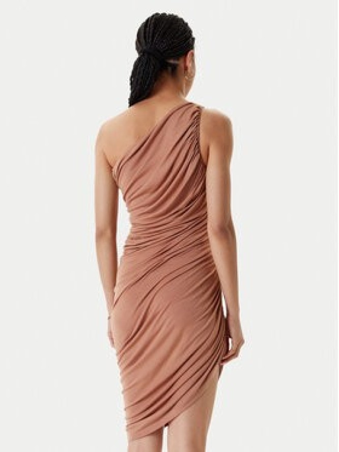 NORMA KAMALI Sukienka koktajlowa ST1253MD288833 Beżowy Slim Fit