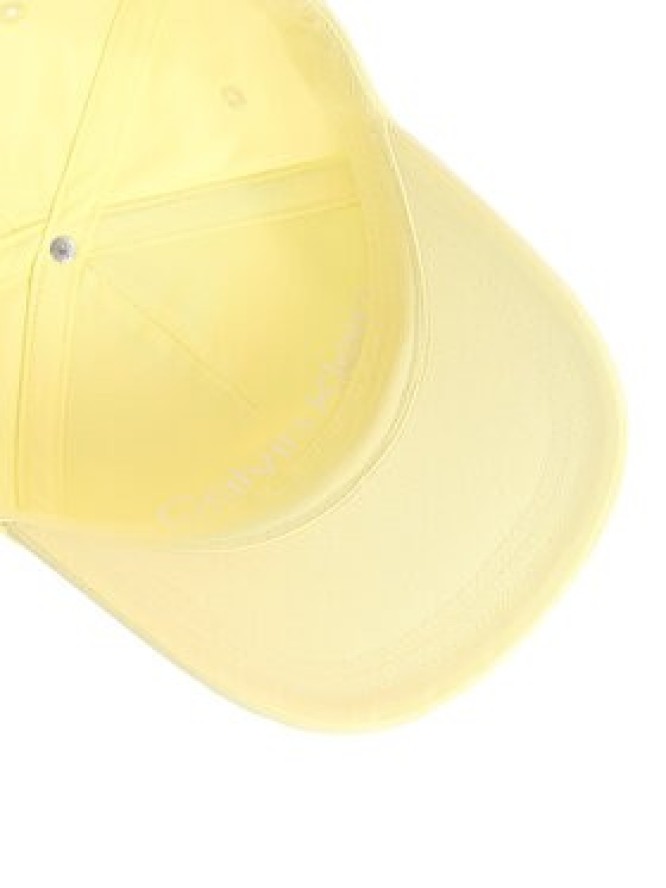 Calvin Klein Czapka z daszkiem Ck Must Tpu Logo Cap K60K610525 Żółty
