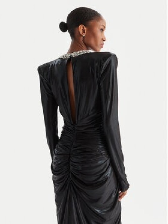 Babylon Sukienka wieczorowa S00835 Czarny Regular Fit