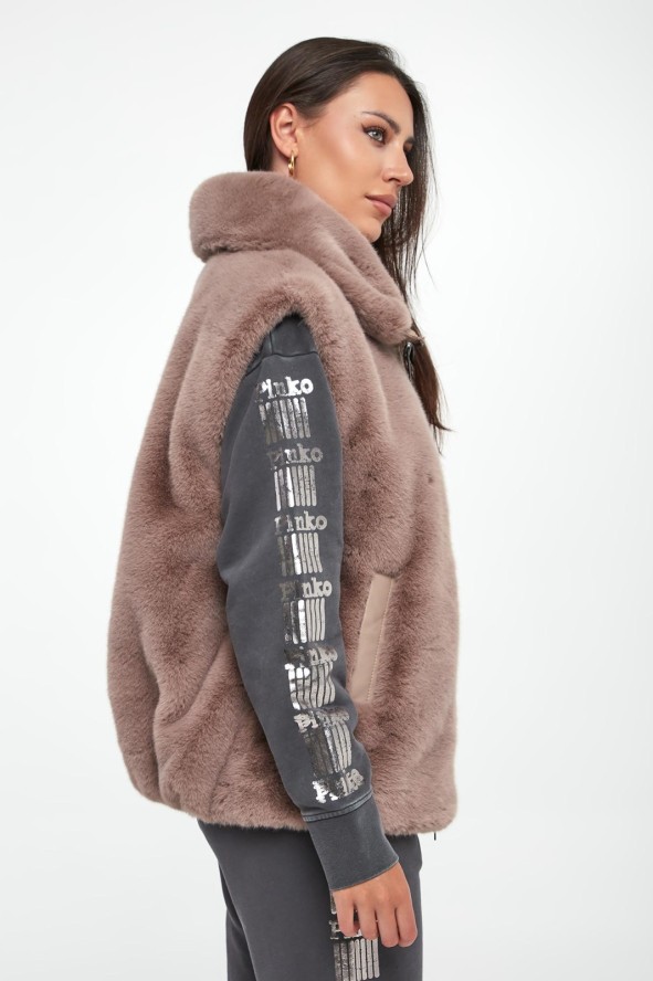 Kamizelka damska futrzana Deyn PINKO