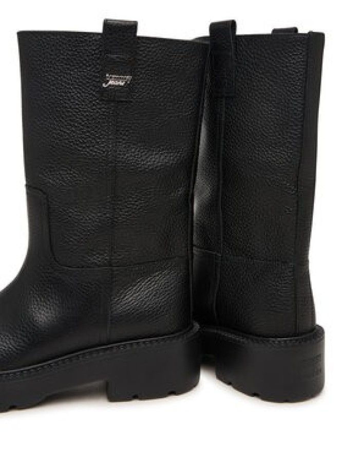 Tommy Jeans Kozaki Tjw Tubular Mid Boots EN0EN03111 Czarny