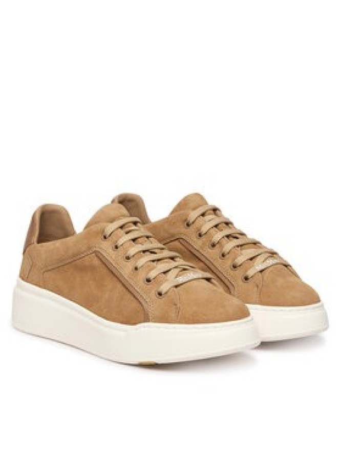 Max Mara Sneakersy 2614761031650 Beżowy