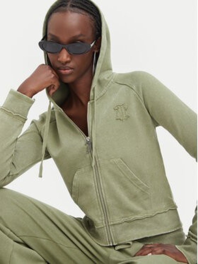 Juicy Couture Bluza JCWAS226320 Khaki Regular Fit