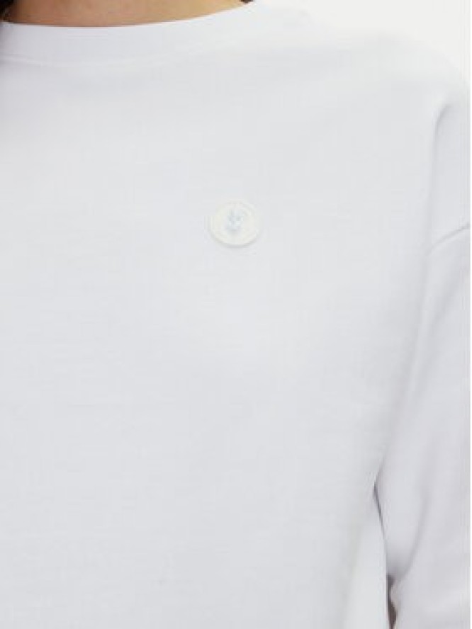 Save The Duck Bluza DF1180W CLEE20 Biały Relaxed Fit