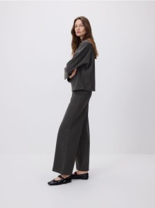 Spodnie z przeszyciem - wielobarwny