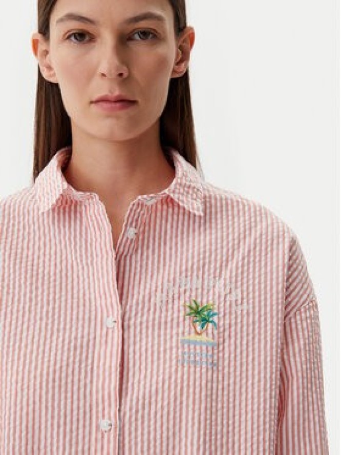 Napapijri Koszula G-Fete NP0A4IFM Różowy Loose Fit