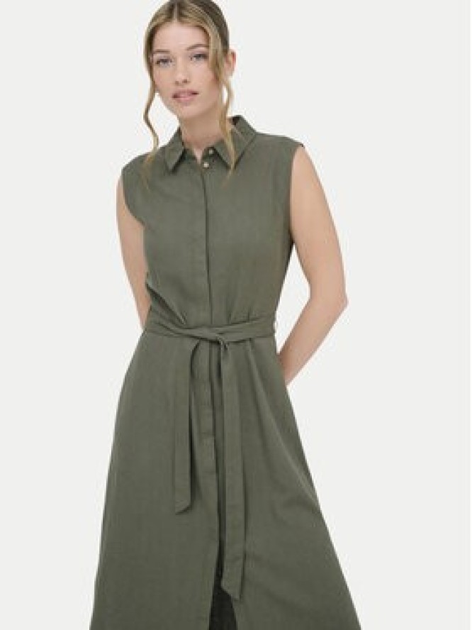 ONLY Sukienka koszulowa Goa 15363697 Beżowy Regular Fit