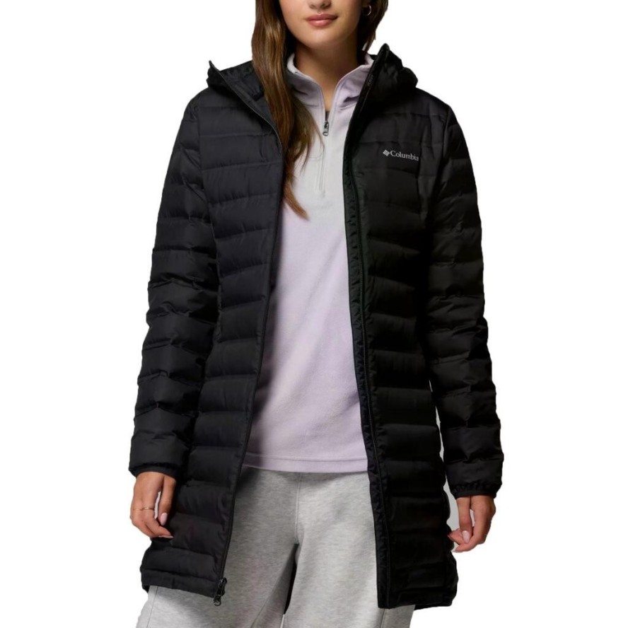 Kurtka COLUMBIA LAKE 22 II DOWN LONG HOOD Czarny