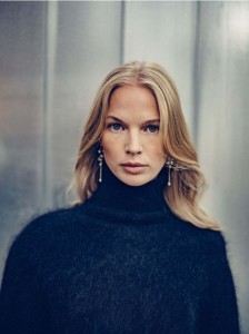 Sweter z moherem - czarny