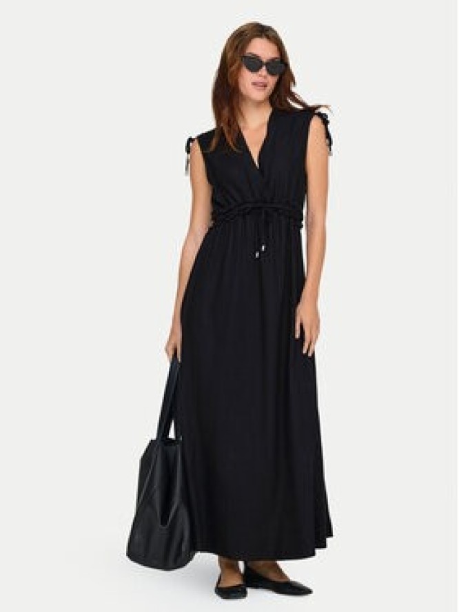 ONLY Sukienka letnia Goa 15363694 Czarny Regular Fit